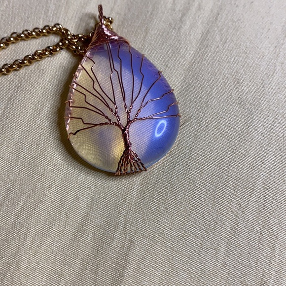 TREE OF LIFE a crystal necklace - Picture 7 of 11